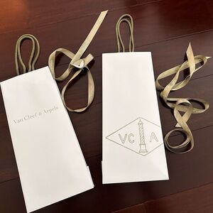 Van Cleef & Arpels White Gift Bags